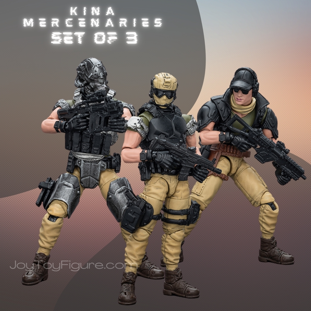 JoyToy Kina Mercenaries Set