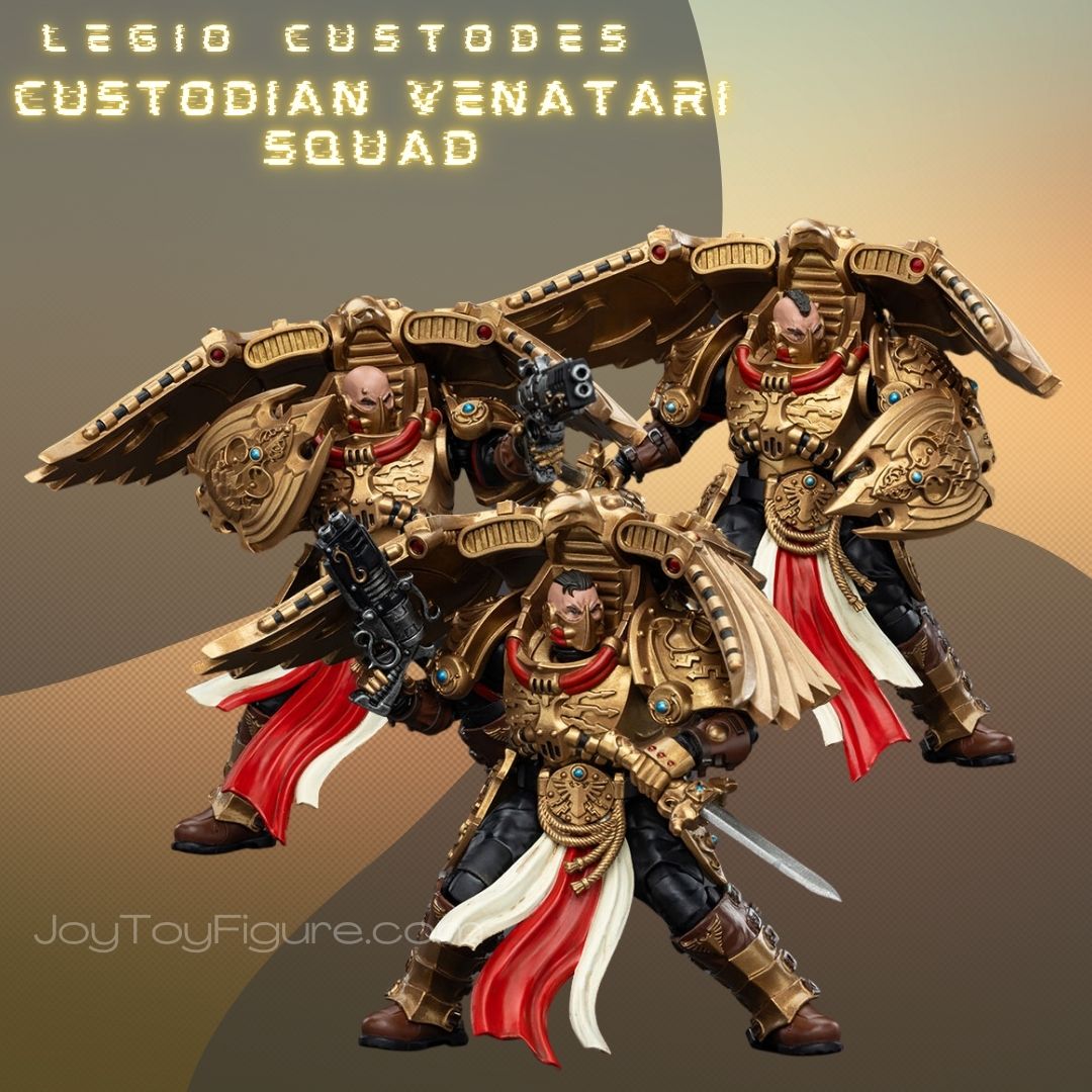 JoyToy WH40K Legio Custodes Custodian Venatari Squad