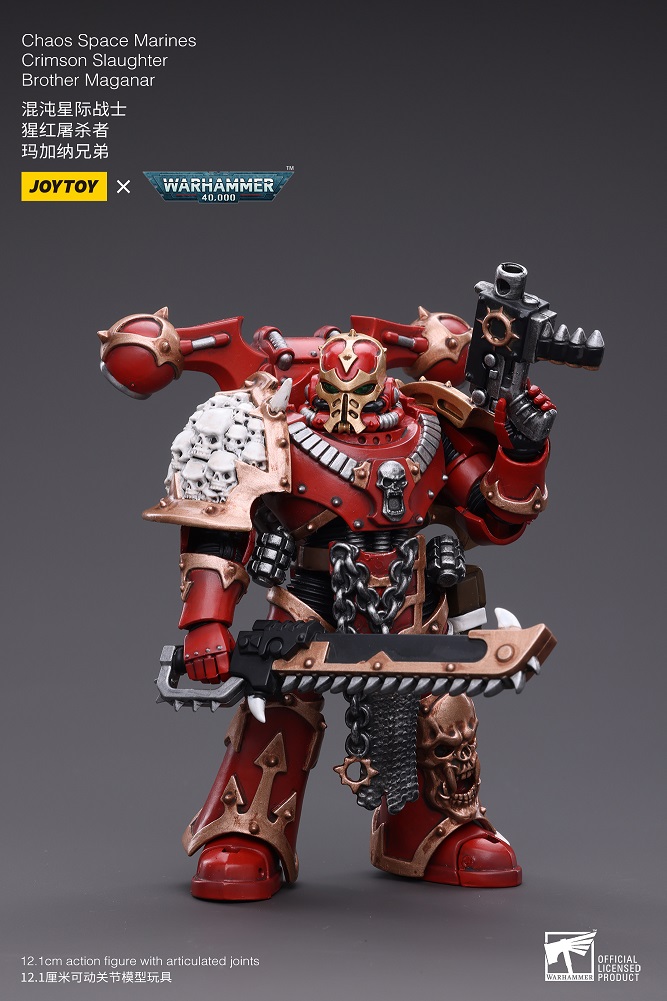 JoyToy WH40K Chaos Space Marines Crimson Slaughter Maganar