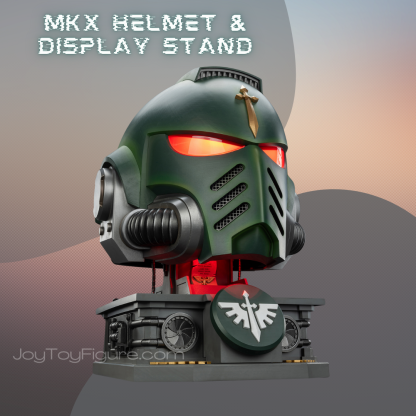 JoyToy WH40K Dark Angels MKX Helmet & Display Stand