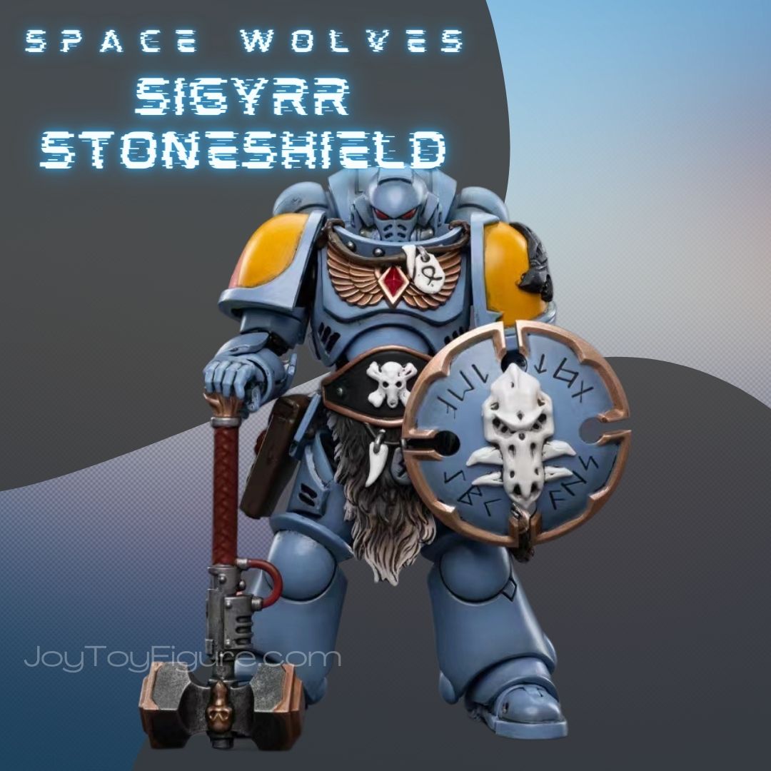 JoyToy WH40K Space Wolves Claw Pack Sigyrr Stoneshield