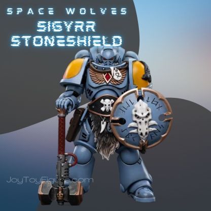 JoyToy WH40K Space Wolves Claw Pack Sigyrr Stoneshield