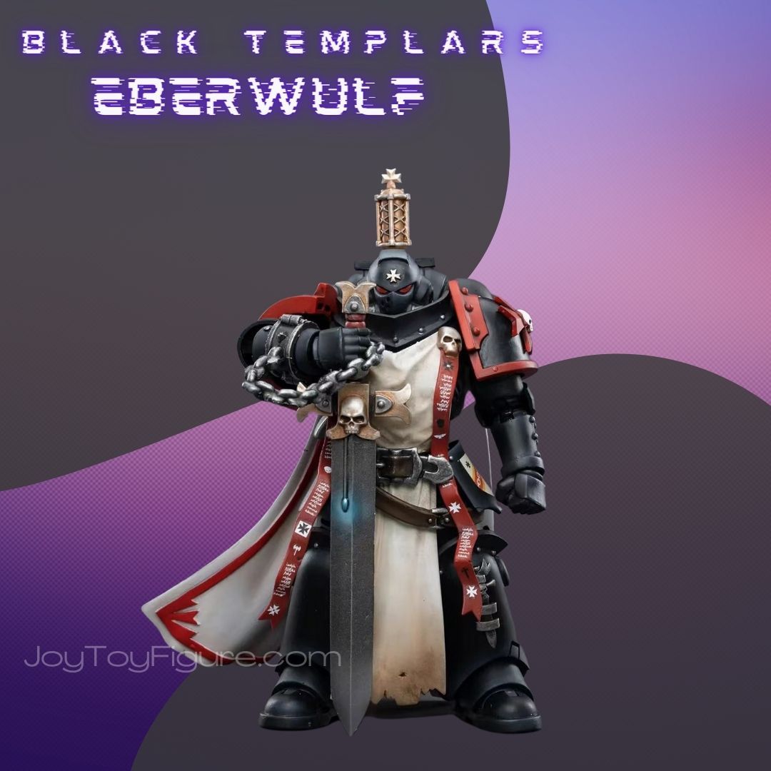 JoyToy WH40K Black Templars Sword Brethren Eberwulf – Joytoy