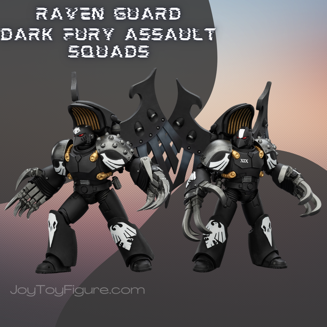 JoyToy Warhammer The Horus Heresy Raven Guard Dark Fury Assault Squad
