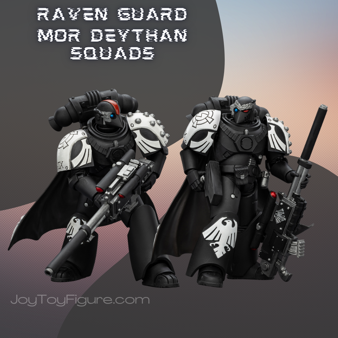 JoyToy Warhammer The Horus Heresy Raven Guard Mor Deythan Squad