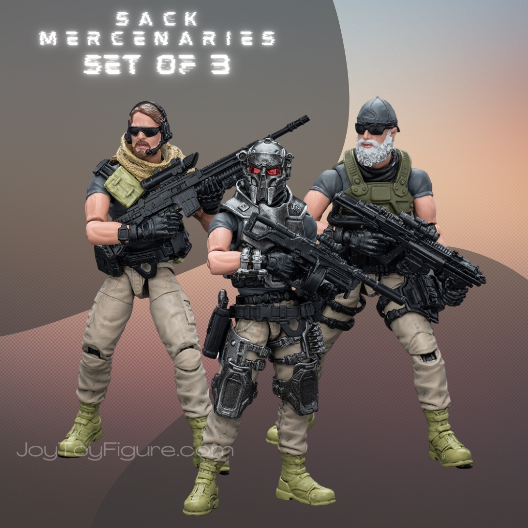 JoyToy Sack Mercenaries Set