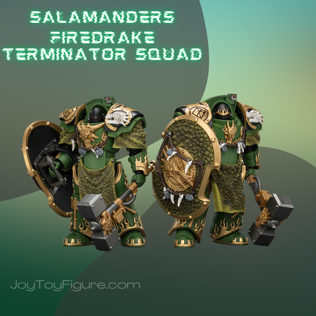 JoyToy Warhammer The Horus Heresy Salamanders Firedrake Terminator Squad
