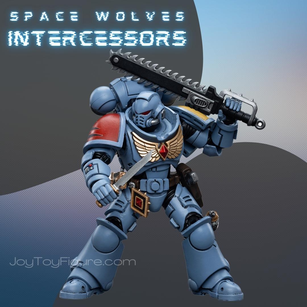 JoyToy WH40K Space Wolves Intercessors