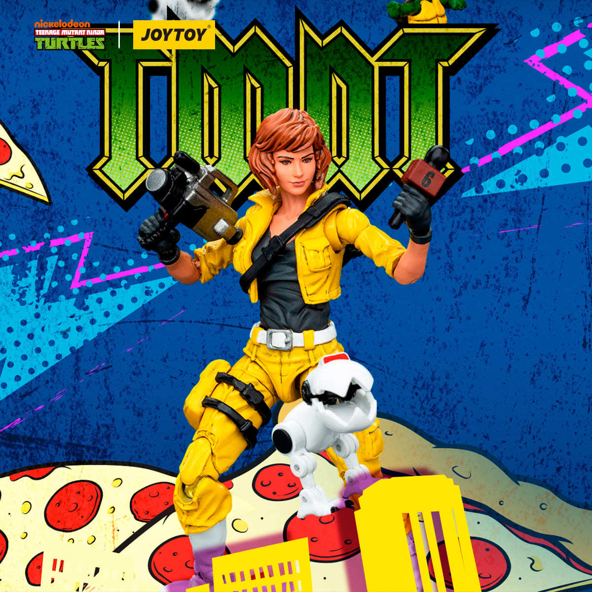 JoyToy TMNT- April O'Neil – Joytoy Figure - JOYTOY Action Figures