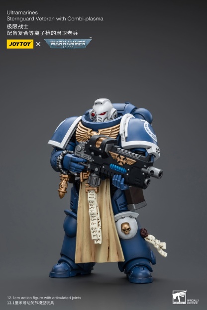 JoyToy WH40K Ultramarines Sternguard Veteran with Combi-Plasma