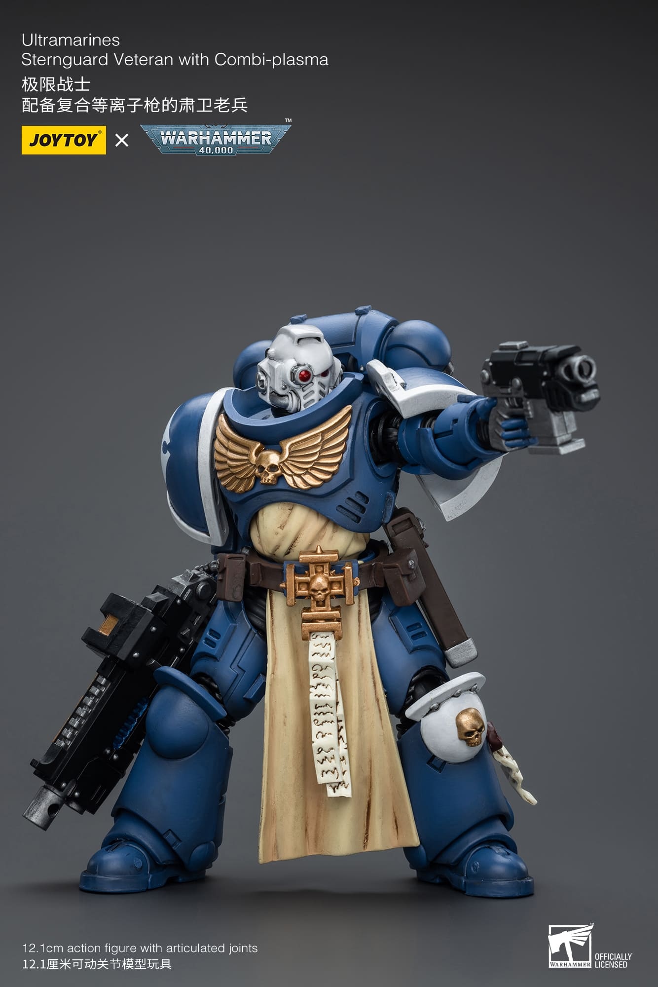 JoyToy WH40K Ultramarines Sternguard Veteran