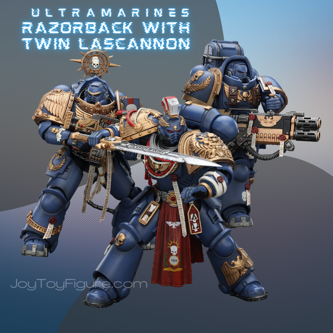 JoyToy WH40K Ultramarines Space Marine 2 Relic Armour