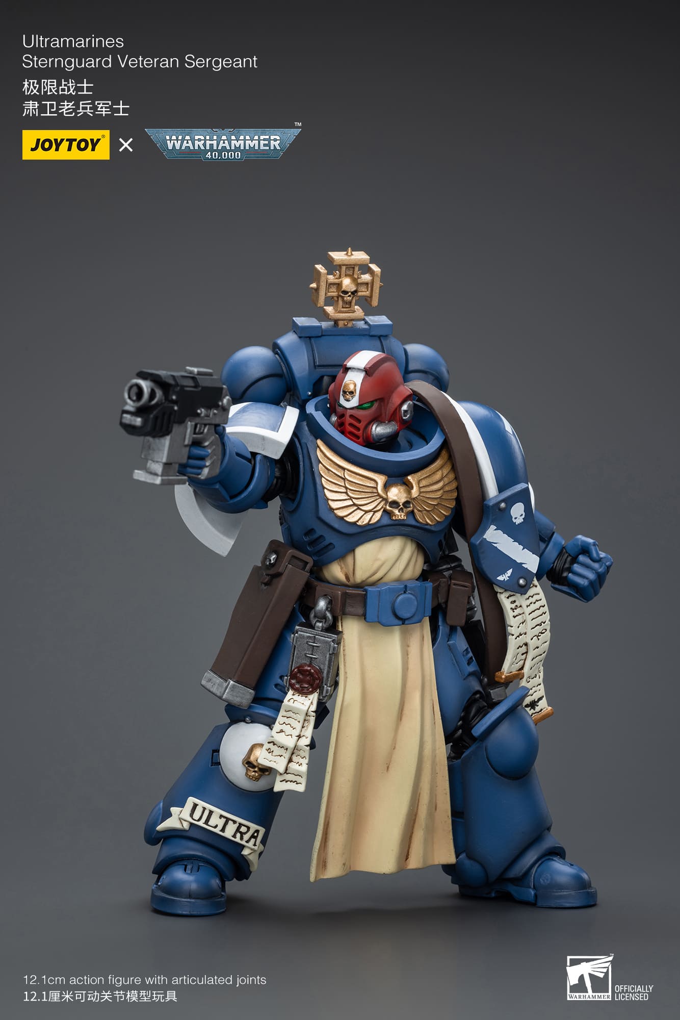 JoyToy WH40K Ultramarines Sternguard Veteran