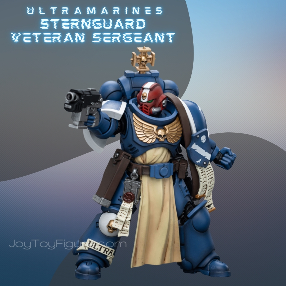JoyToy WH40K Ultramarines Sternguard Veteran