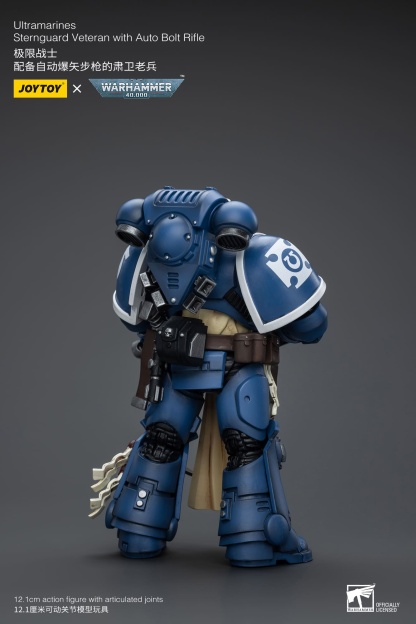 JoyToy WH40K Ultramarines Sternguard Veteran with Auto Bolt Rifle