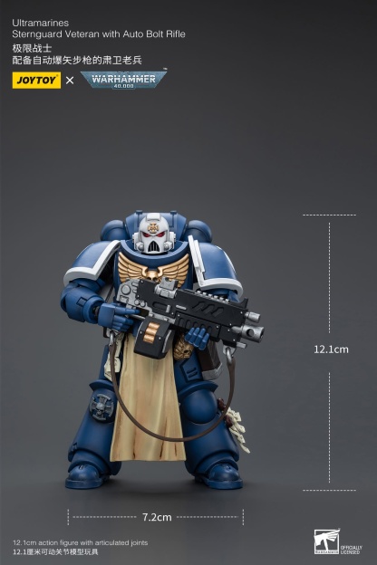 JoyToy WH40K Ultramarines Sternguard Veteran
