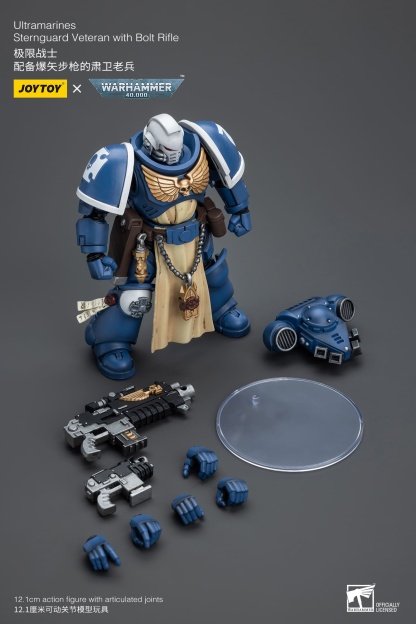 JoyToy WH40K Ultramarines Sternguard Veteran