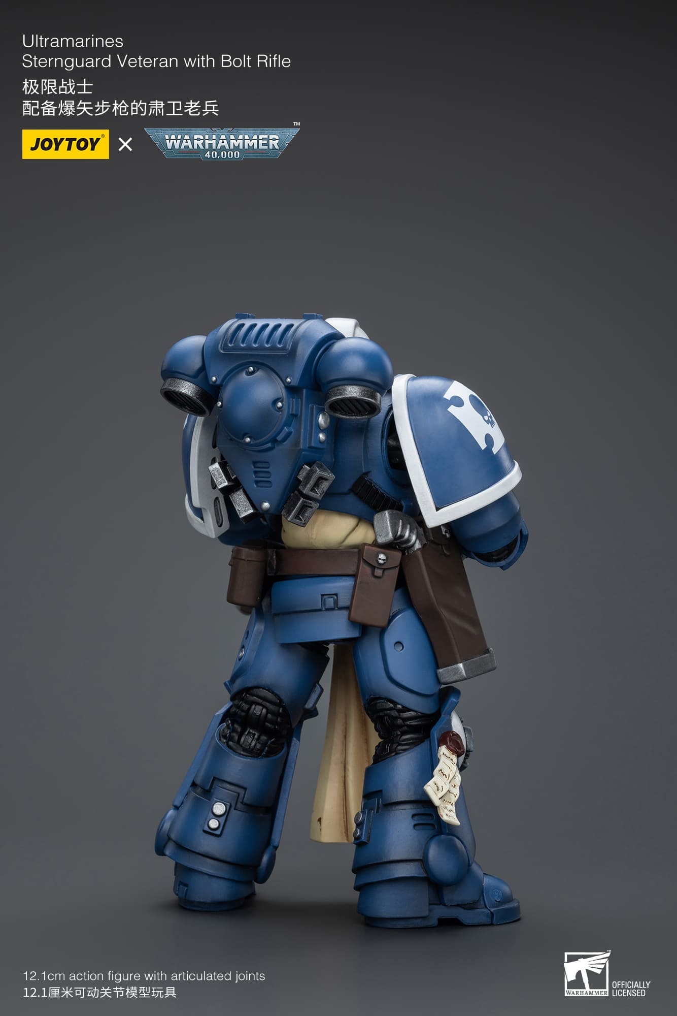 JoyToy WH40K Ultramarines Sternguard Veteran with Bolt Rifle