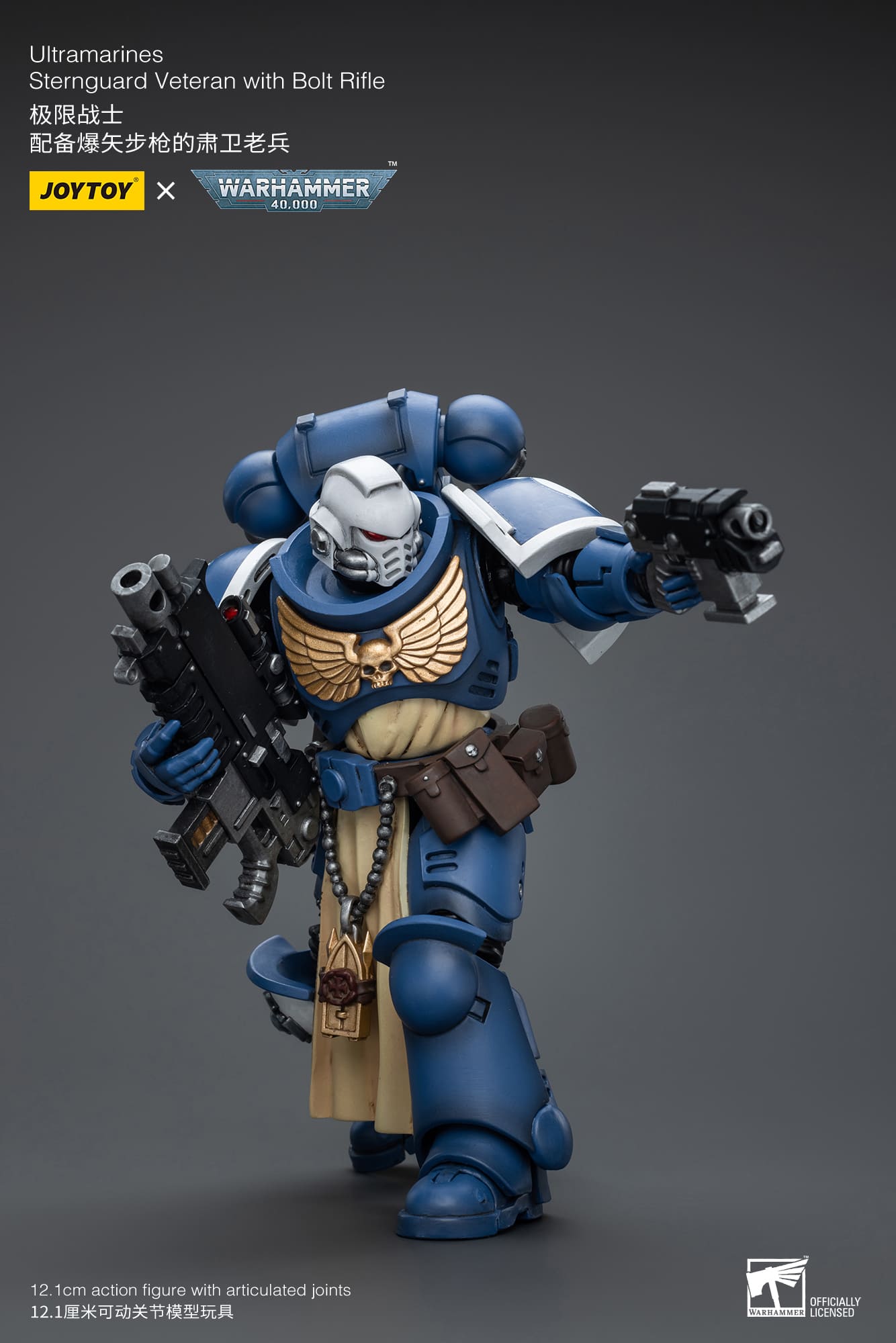 JoyToy WH40K Ultramarines Sternguard Veteran
