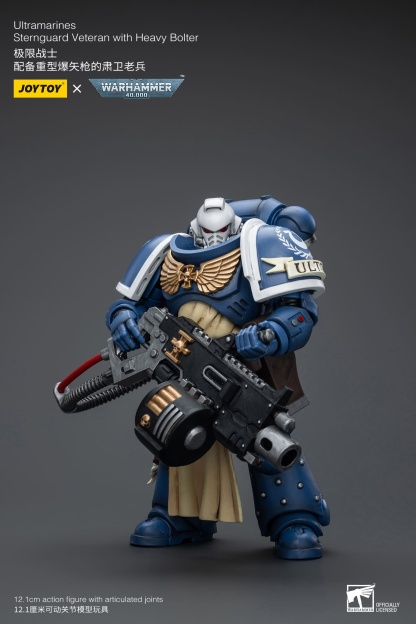 JoyToy WH40K Ultramarines Sternguard Veteran with Heavy Bolter