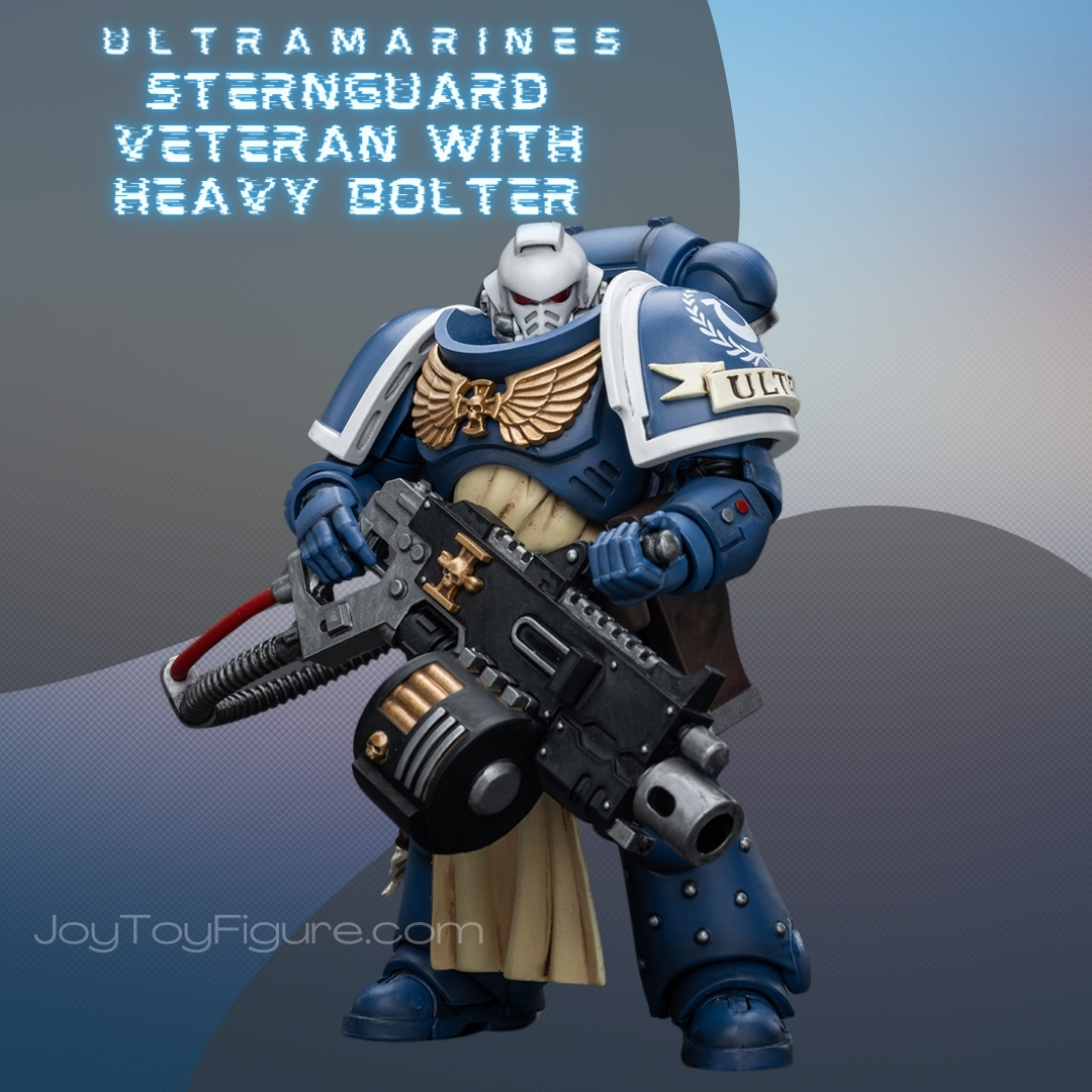 JoyToy WH40K Ultramarines Sternguard Veteran