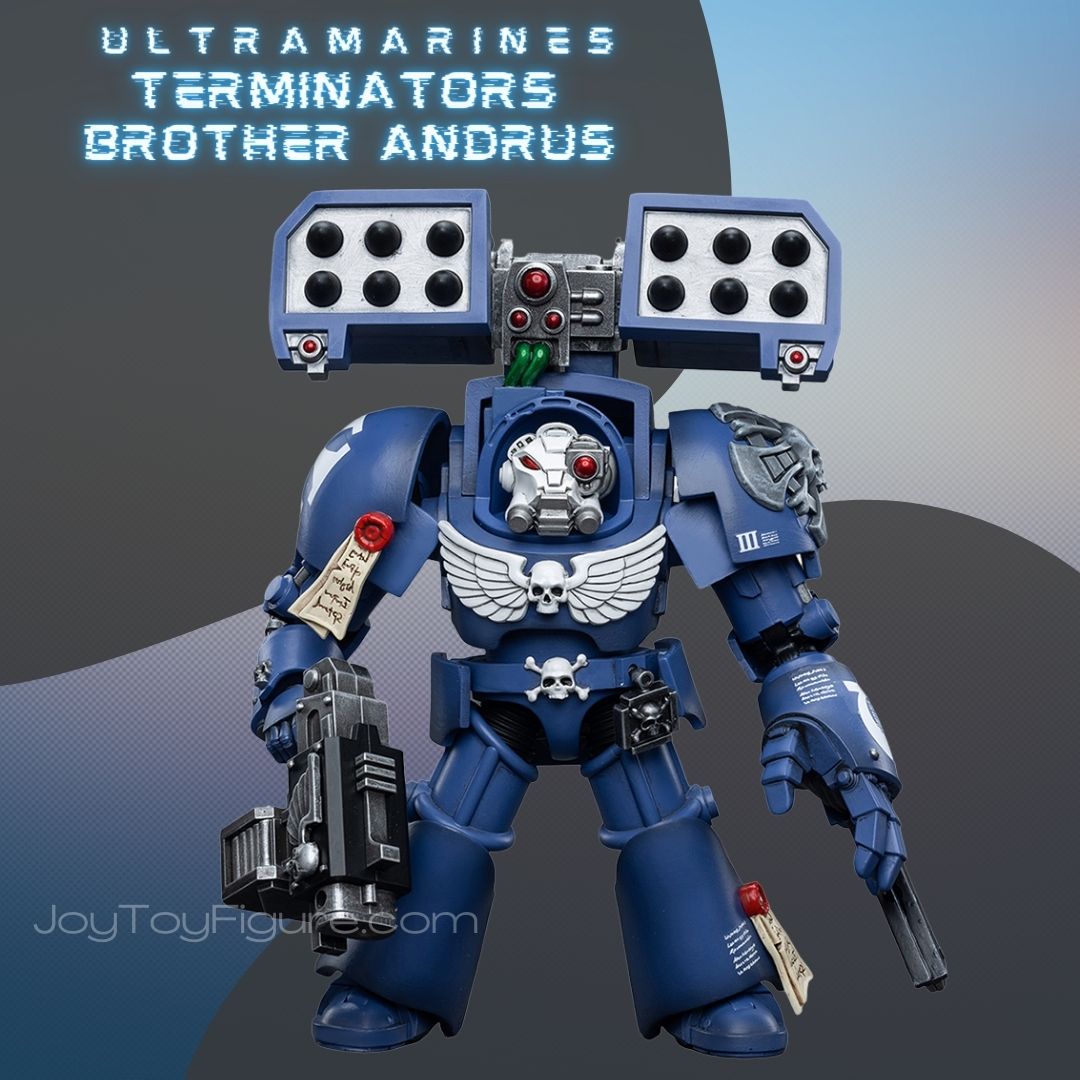 JoyToy WH40K Ultramarines Terminators Brother Andrus