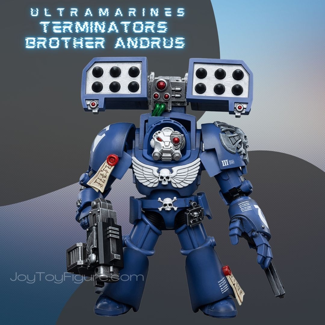 JoyToy WH40K Ultramarines Terminators Brother Andrus