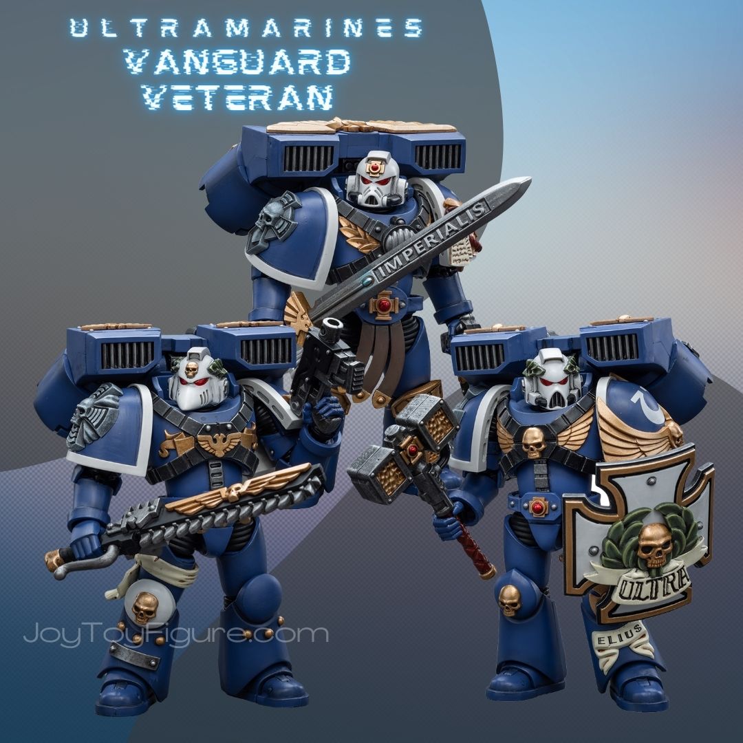 JoyToy WH40K Ultramarines Vanguard Veteran