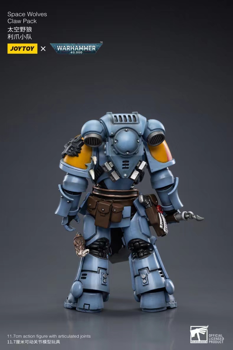 JoyToy WH40K Space Wolves Claw Pack Sigyrr Stoneshield