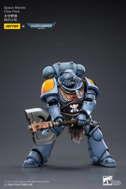 JoyToy WH40K Space Wolves Claw Pack Sigyrr Stoneshield