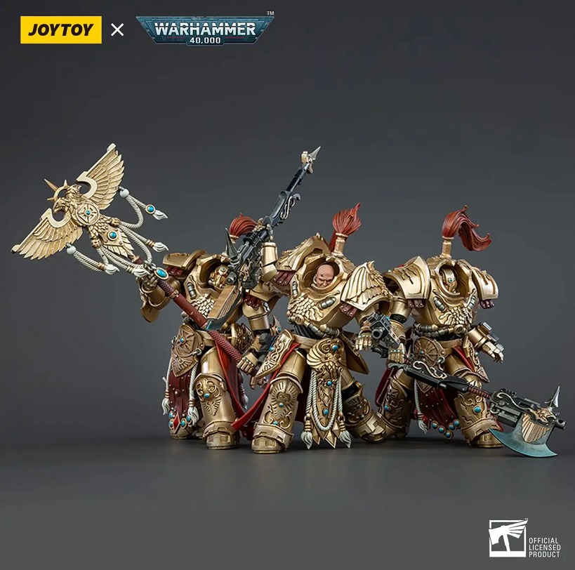 JoyToy WH40K Adeptus Custodes Vexilus Praetor in Allarus