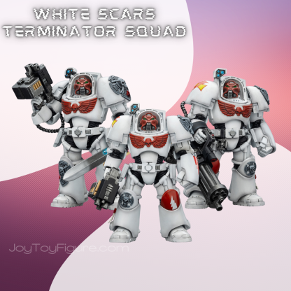 JoyToy WH40K White Scars Terminator Squad