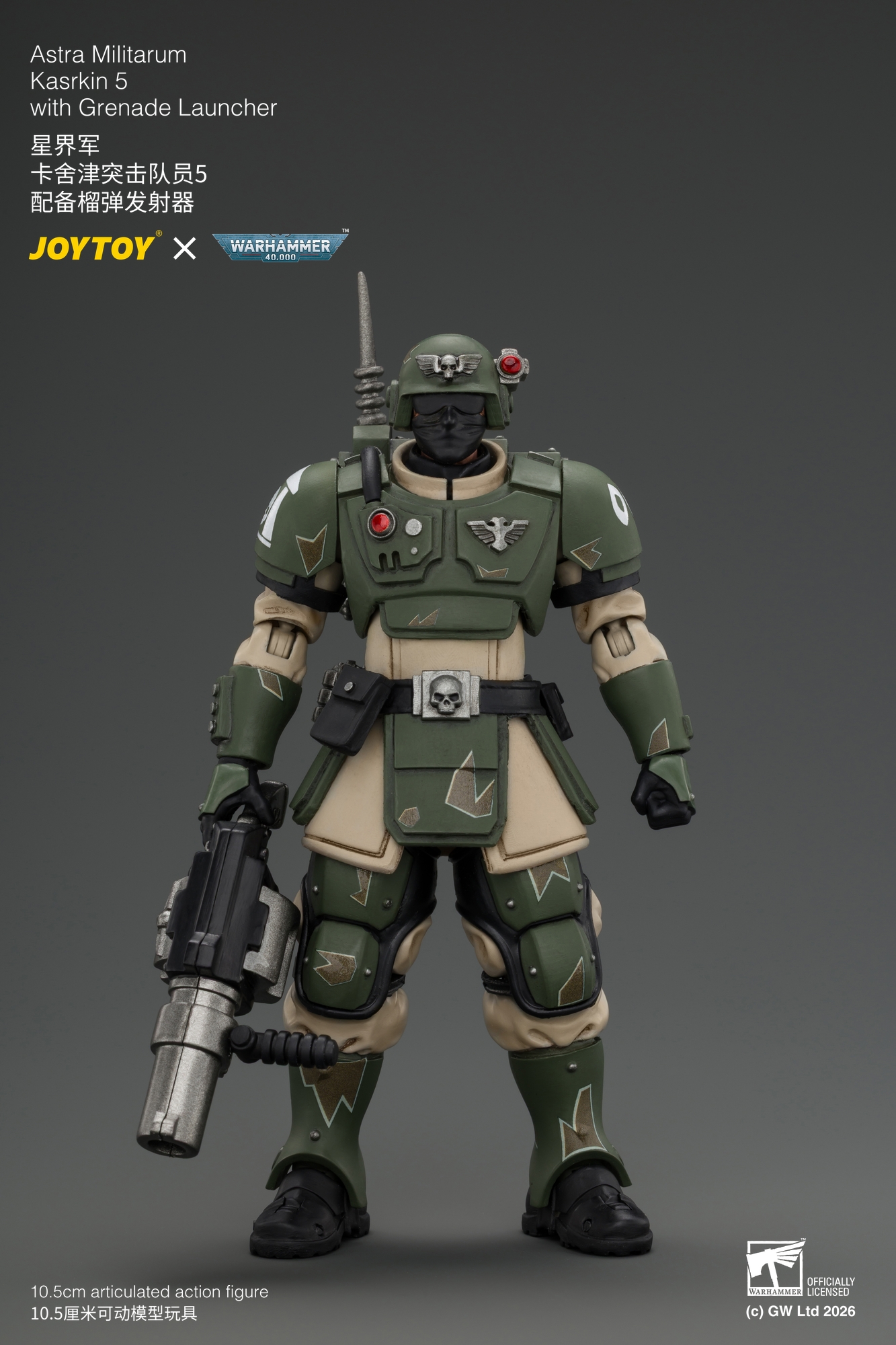 JoyToy WH40K Astra Militarum Kasrkin Squad