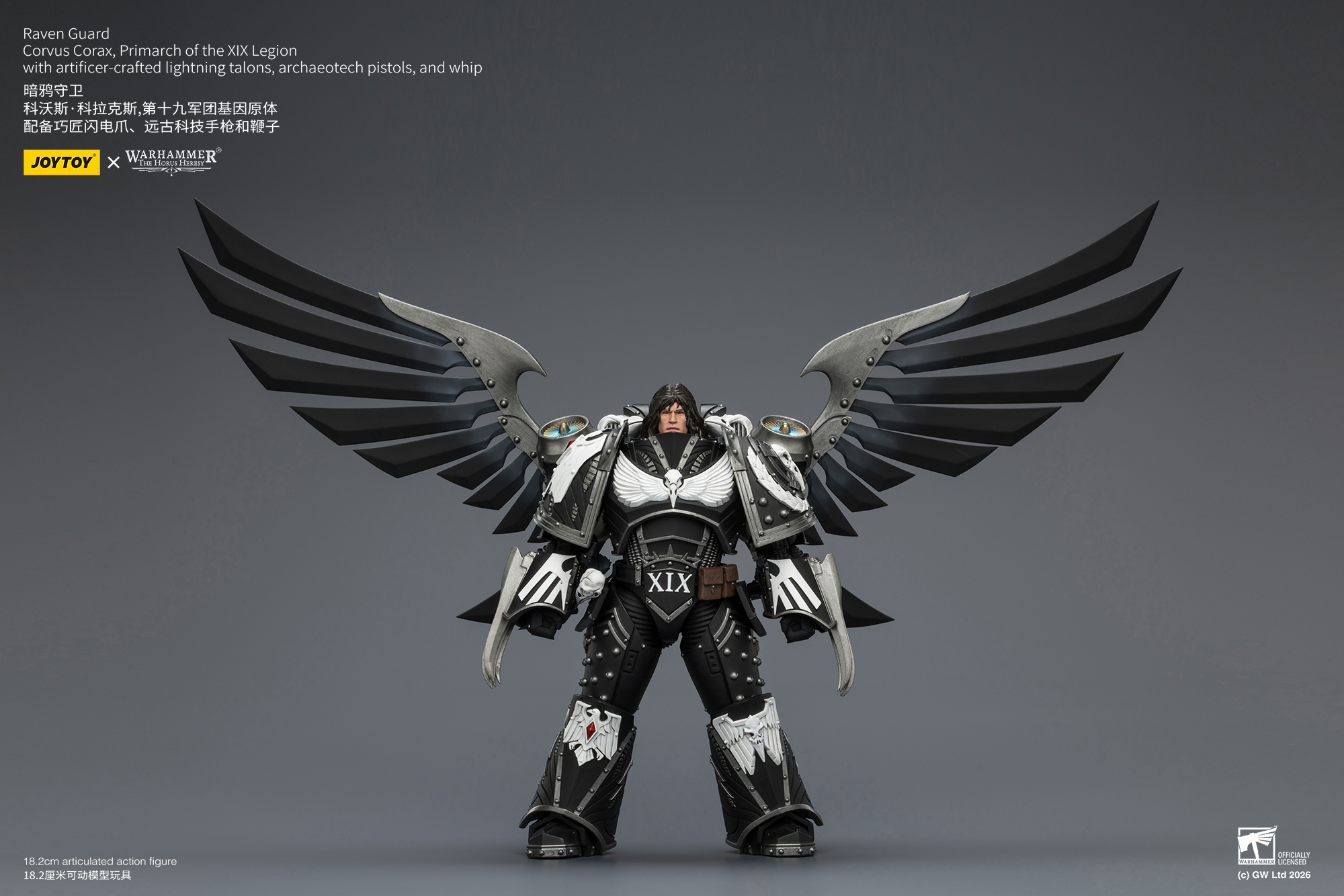 JoyToy Warhammer The Horus Heresy Raven Guard Corvus Corax
