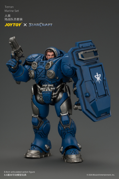 JoyToy Starcraft Terran Marine Set