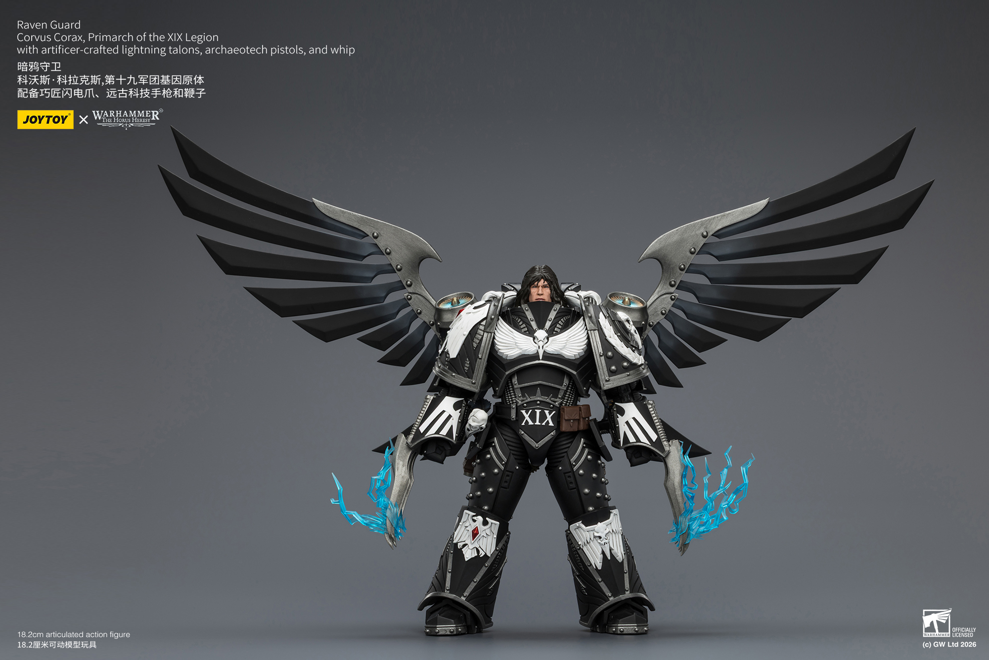 JoyToy Warhammer The Horus Heresy Raven Guard Corvus Corax
