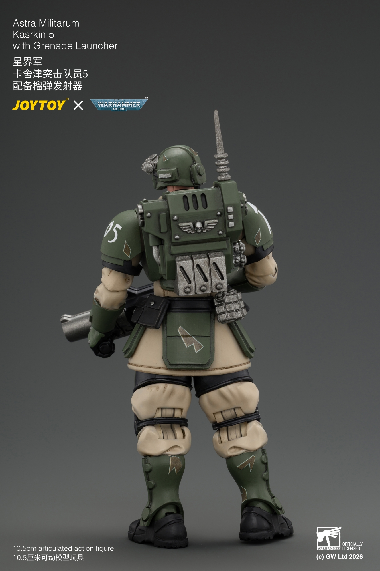 JoyToy WH40K Astra Militarum Kasrkin Squad