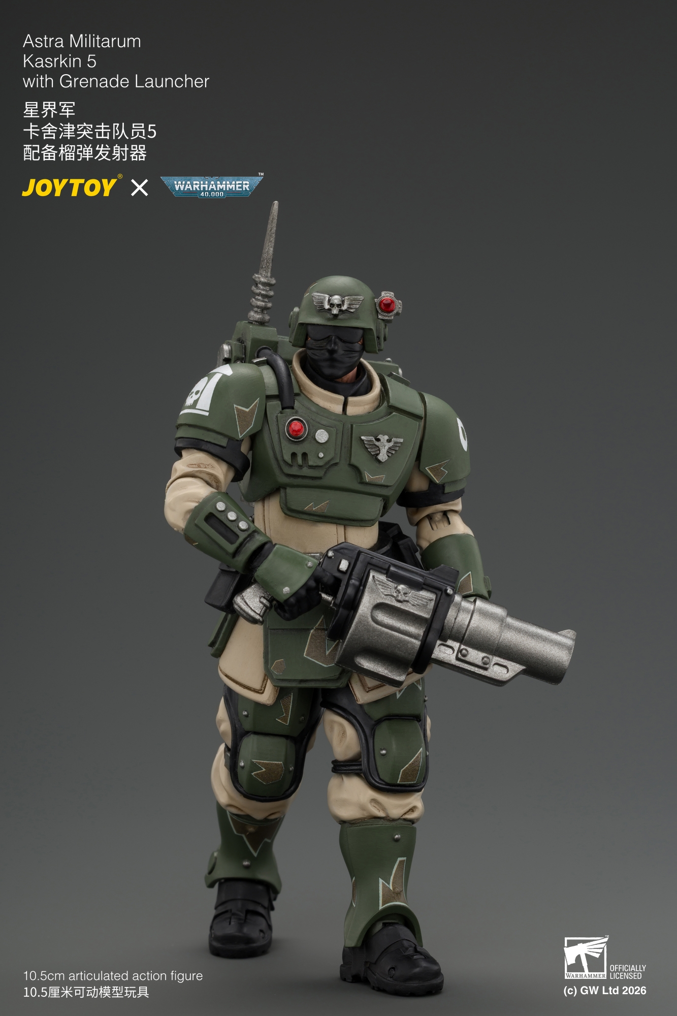 JoyToy WH40K Astra Militarum Kasrkin Squad