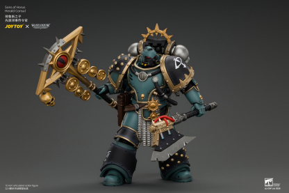 JoyToy Warhammer The Horus Heresy Sons of Horus Herald Consul with Icon of Allegiance, Bolt Pistol and Power Weapon