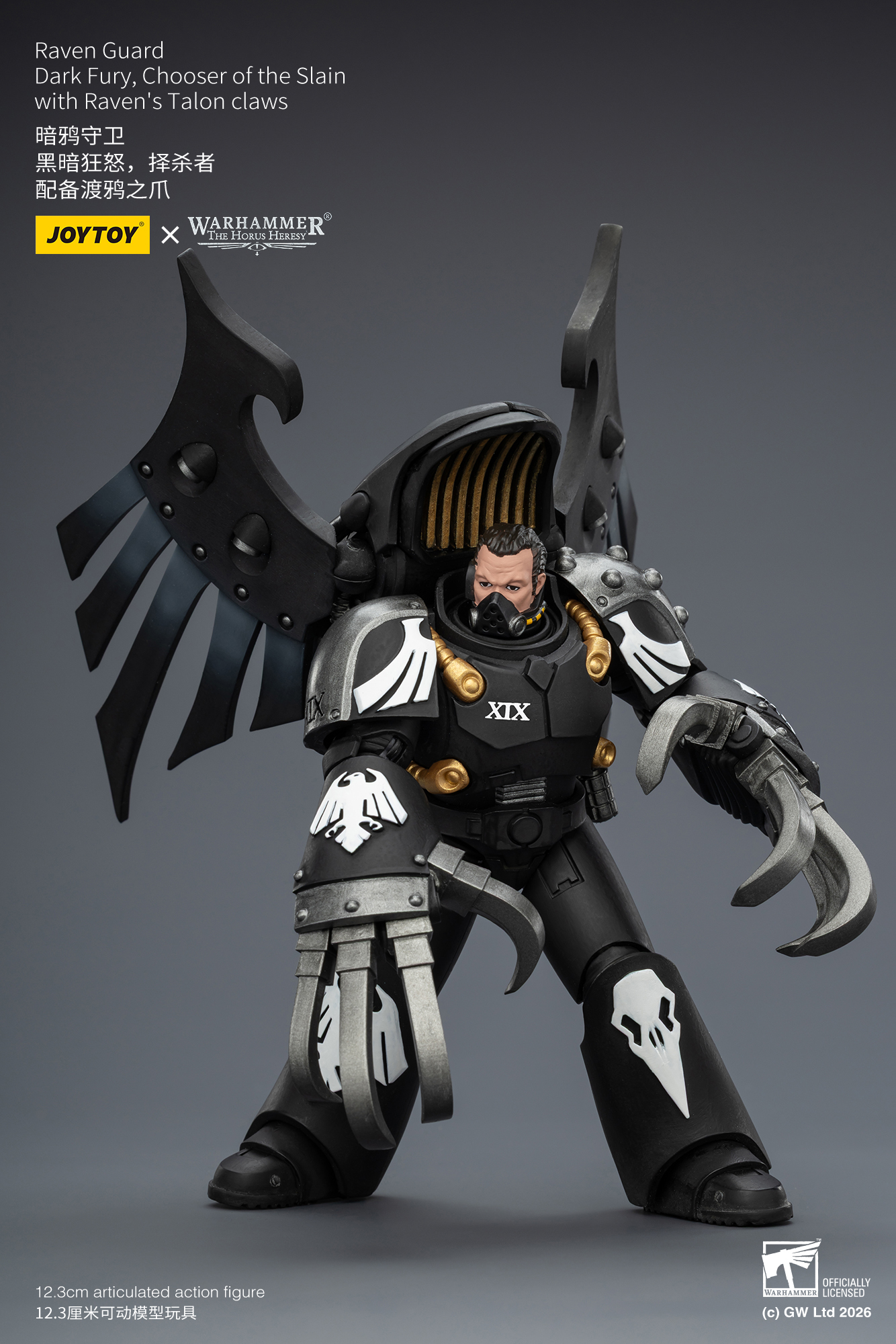 JoyToy Warhammer The Horus Heresy Raven Guard Dark Fury Assault Squad