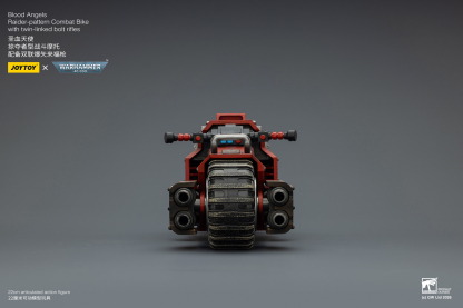 JoyToy WH40K Blood Angels Raider-pattern Combat Bike with twin-linked bolt rifles