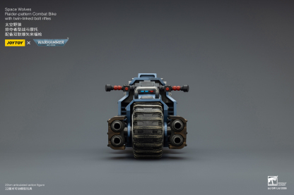 JoyToy WH40K Space Wolves Raider-pattern Combat Bike with twin-linked bolt rifles