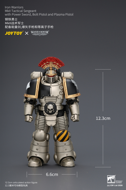 JoyToy Warhammer The Horus Heresy Iron Warriors MkII Tactical Legionary