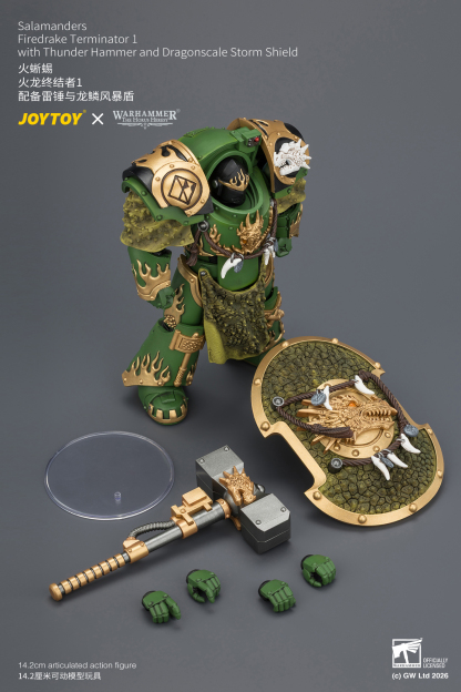 JoyToy Warhammer The Horus Heresy Salamanders Firedrake Terminator Squad