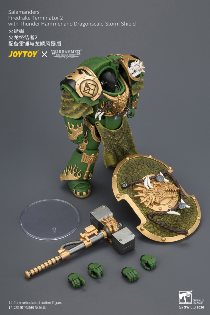 JoyToy Warhammer The Horus Heresy Salamanders Firedrake Terminator Squad