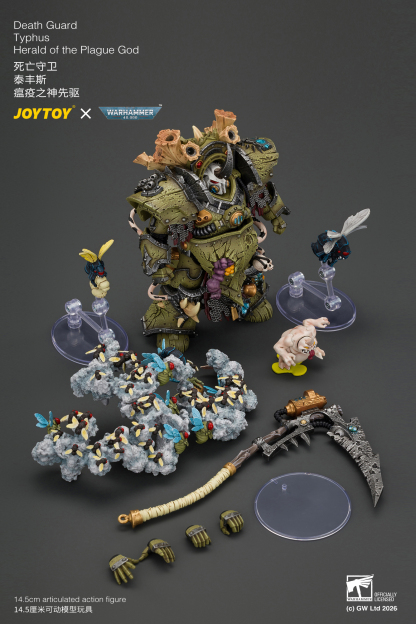 JoyToy WH40K Death Guard Typhus Herald of the Plague God