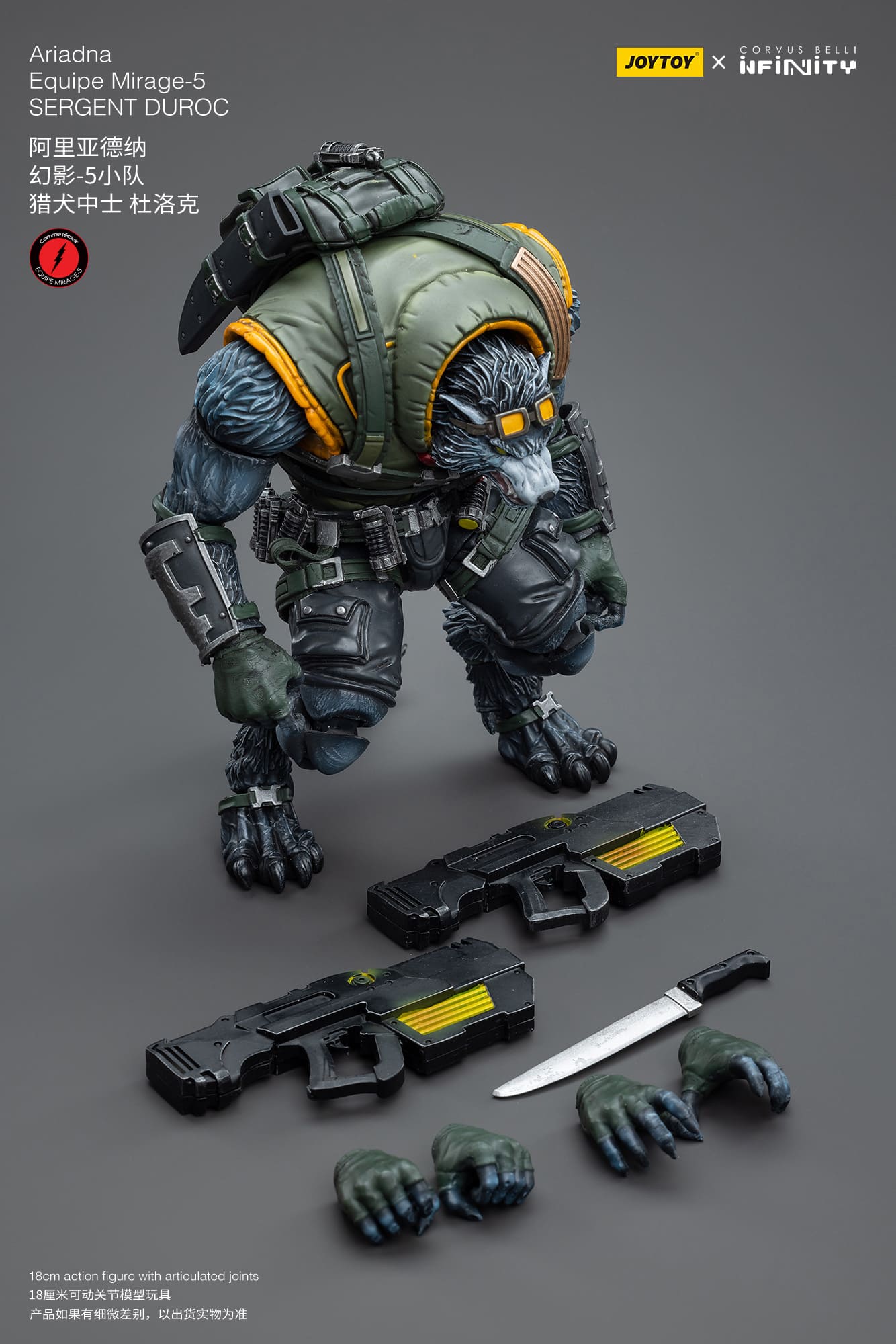 JoyToy Infinity Corvus Belli Ariadna Equipe Mirage-5 – Joytoy