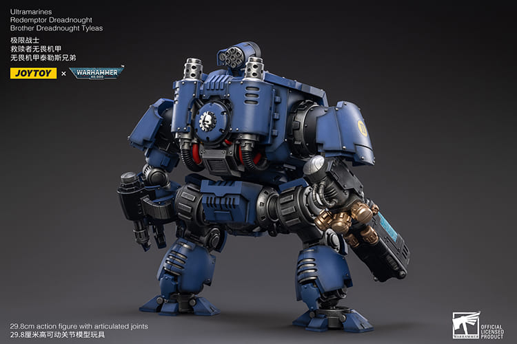 JoyToy WH40K Ultramarines Redemptor Dreadnought Brother Dreadnought Tyleas