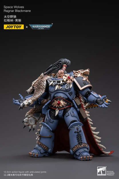 JoyToy WH40K Space Wolves Ragnar Blackmane