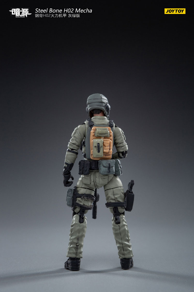 JoyToy Dark Source Steelbone Firepower Mecha H02 Grey-Green